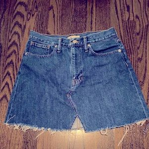 Madewell Denim Skirt